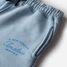 Load image into Gallery viewer, Wide-leg Sweatpants - Baby Blue
