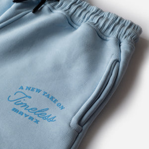 Wide-leg Sweatpants - Baby Blue