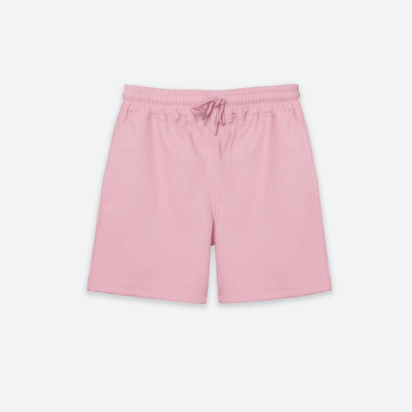 Textured Ribbed short- pink