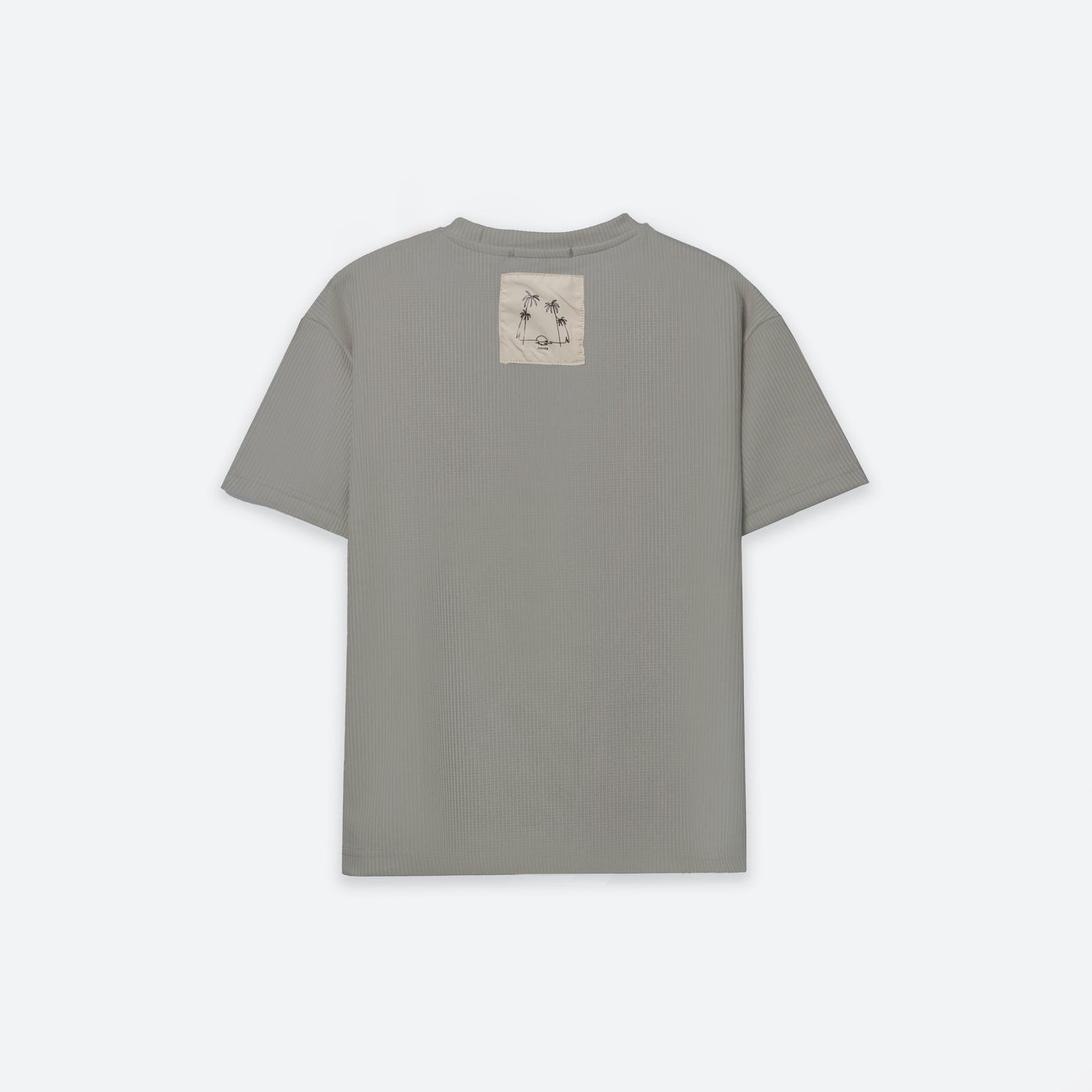 Textured Ribbed Set - Cafe