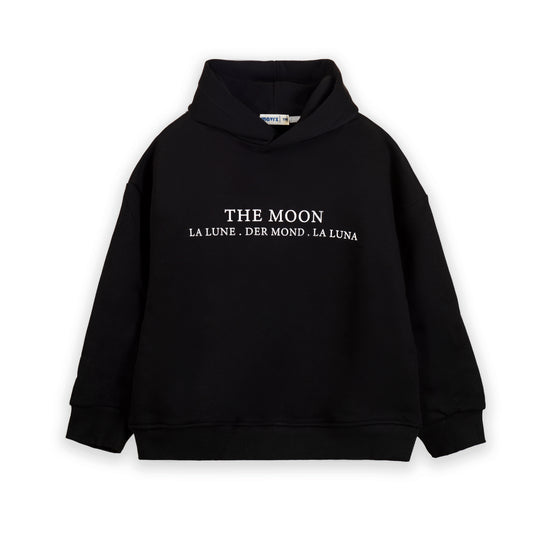 The Moon printed hoodie