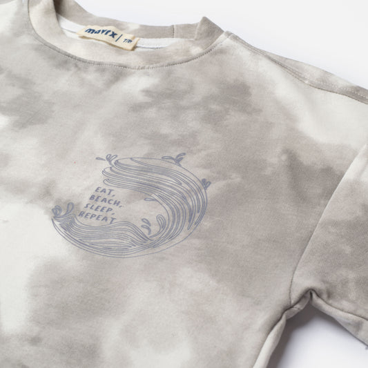Tie-Dye Set - Light Grey