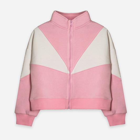 Cropped Hoodie - Pink
