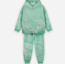 Load image into Gallery viewer, Tie-Dye Hoodie Set - Mint
