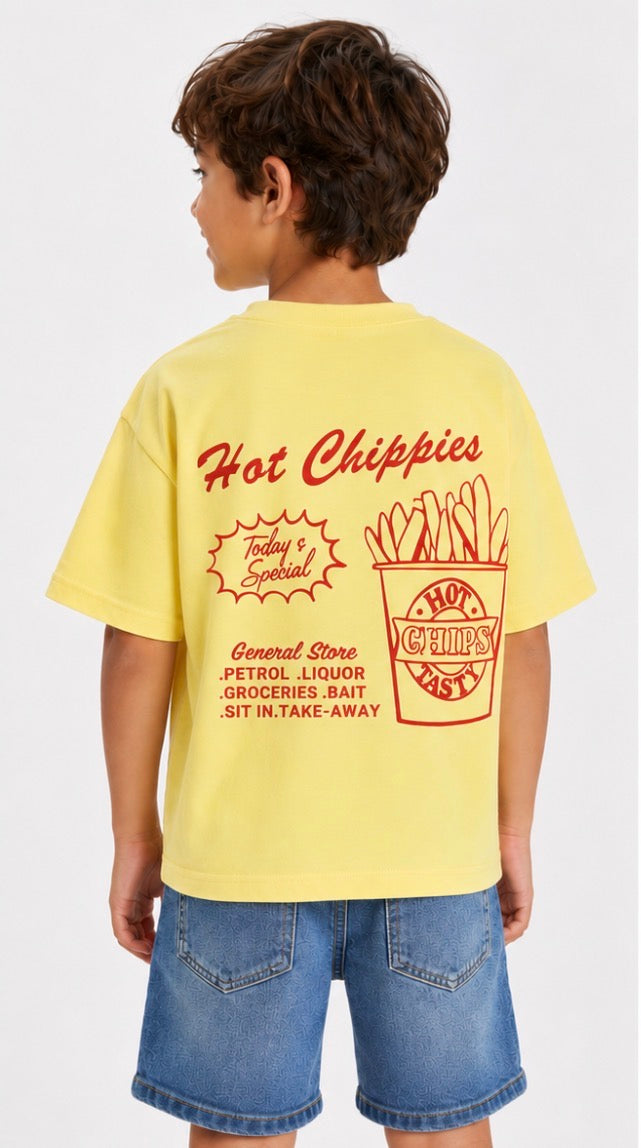 Hot Chippies Printed T-shirt