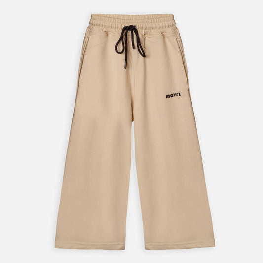 Lightweight Baggy Sweatpants - Beige
