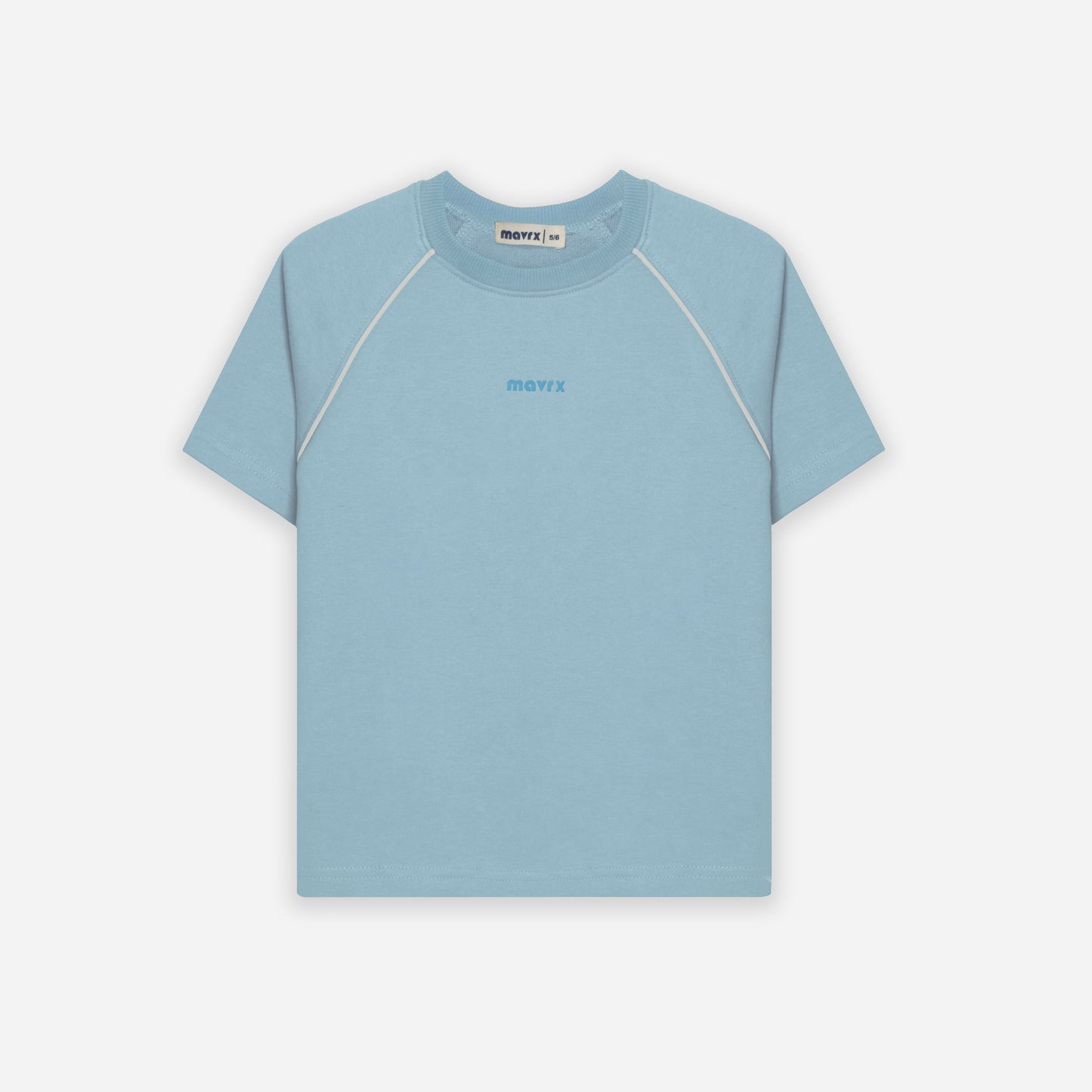 Piping baby blue set