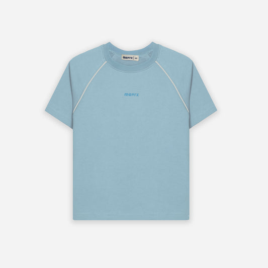 Baby blue Piping T-shirt