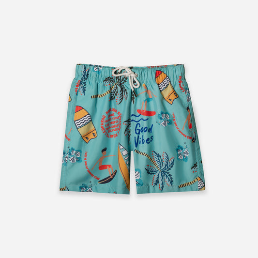 Good vibes Swim Shorts