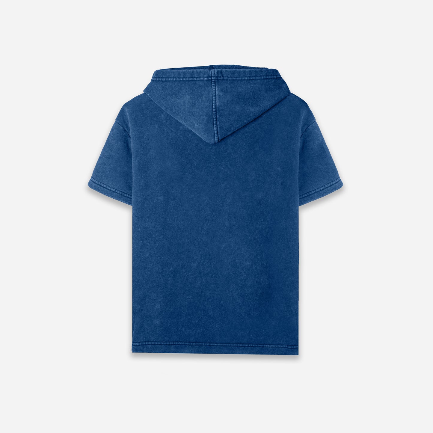 Faded Blue Hooded T-shirt