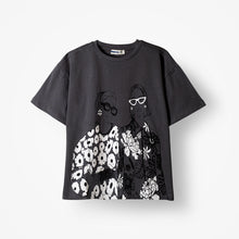 Load image into Gallery viewer, Grey girls Printed T-shirt
