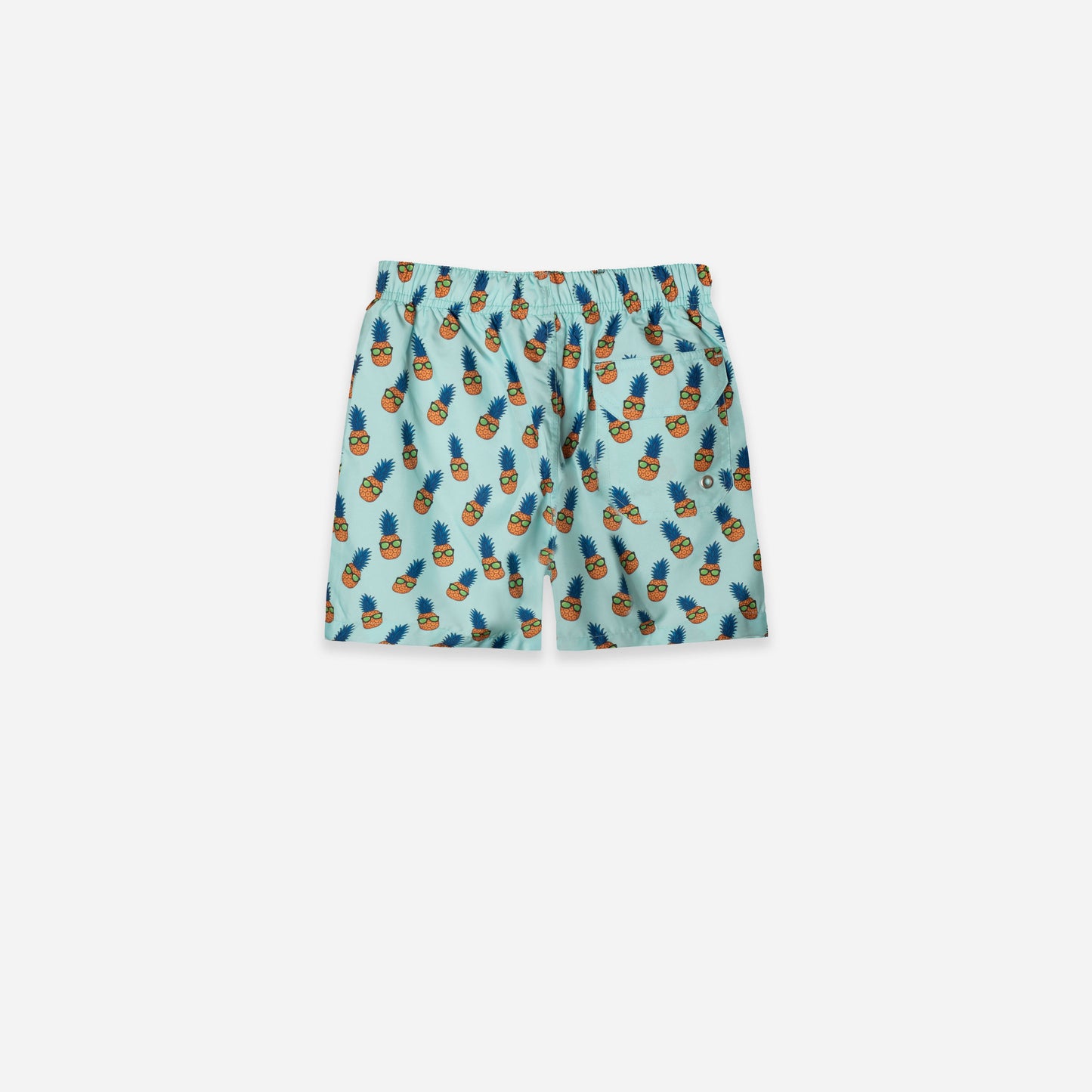 Pineapple Swim Shorts - Aqua