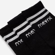 Load image into Gallery viewer, Pack of 3 pairs of Long Socks ( Black)
