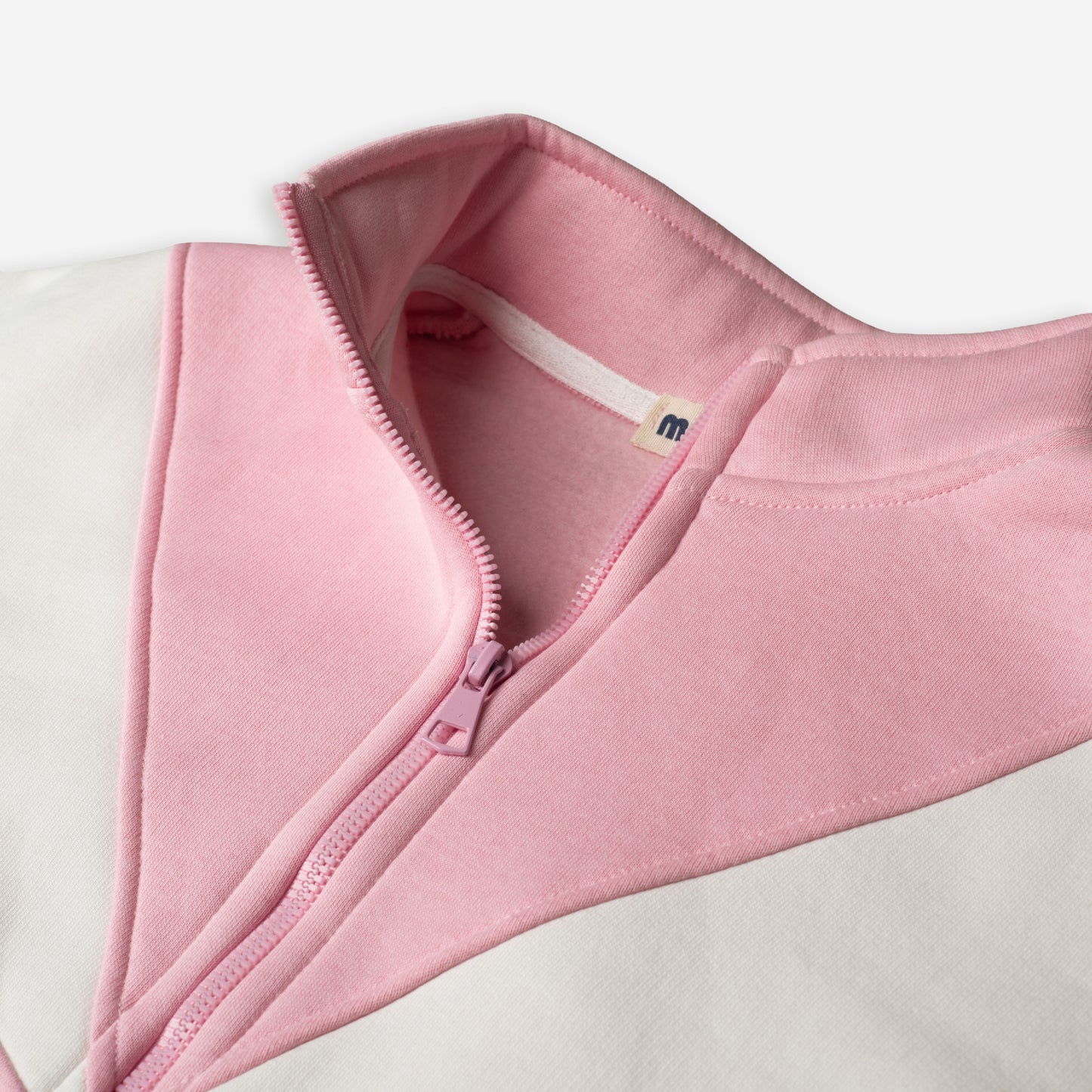 Cropped Hoodie Set - Pink