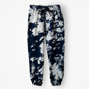Tie-Dye Sweatpants - Navy Blue