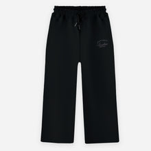 Load image into Gallery viewer, Wide-leg Sweatpants - Black
