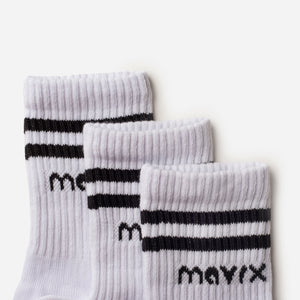 Pack of 3 pairs of Long Socks ( White )