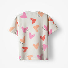 Load image into Gallery viewer, Hearts Printed T-shirt
