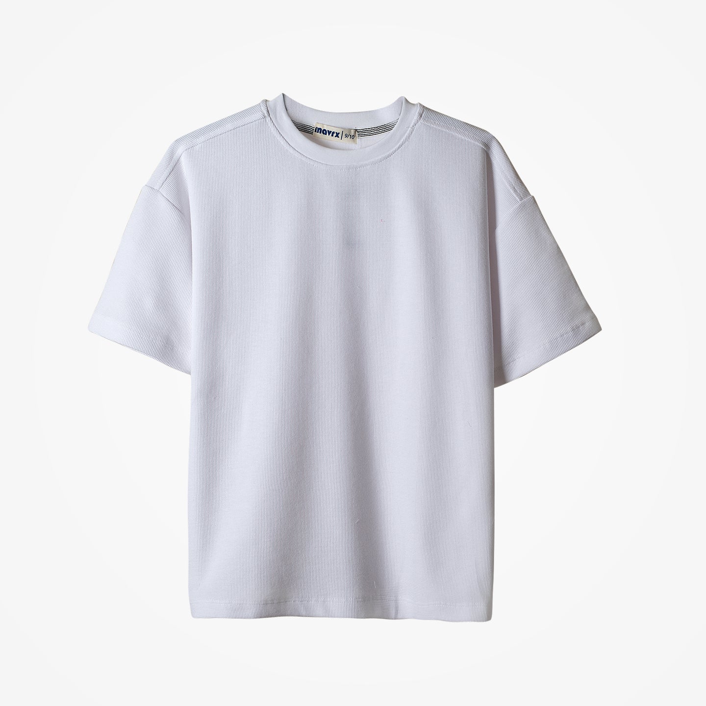 Textured T-shirt - White