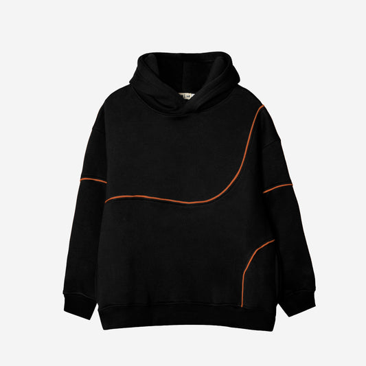 Waves Hoodie - Black