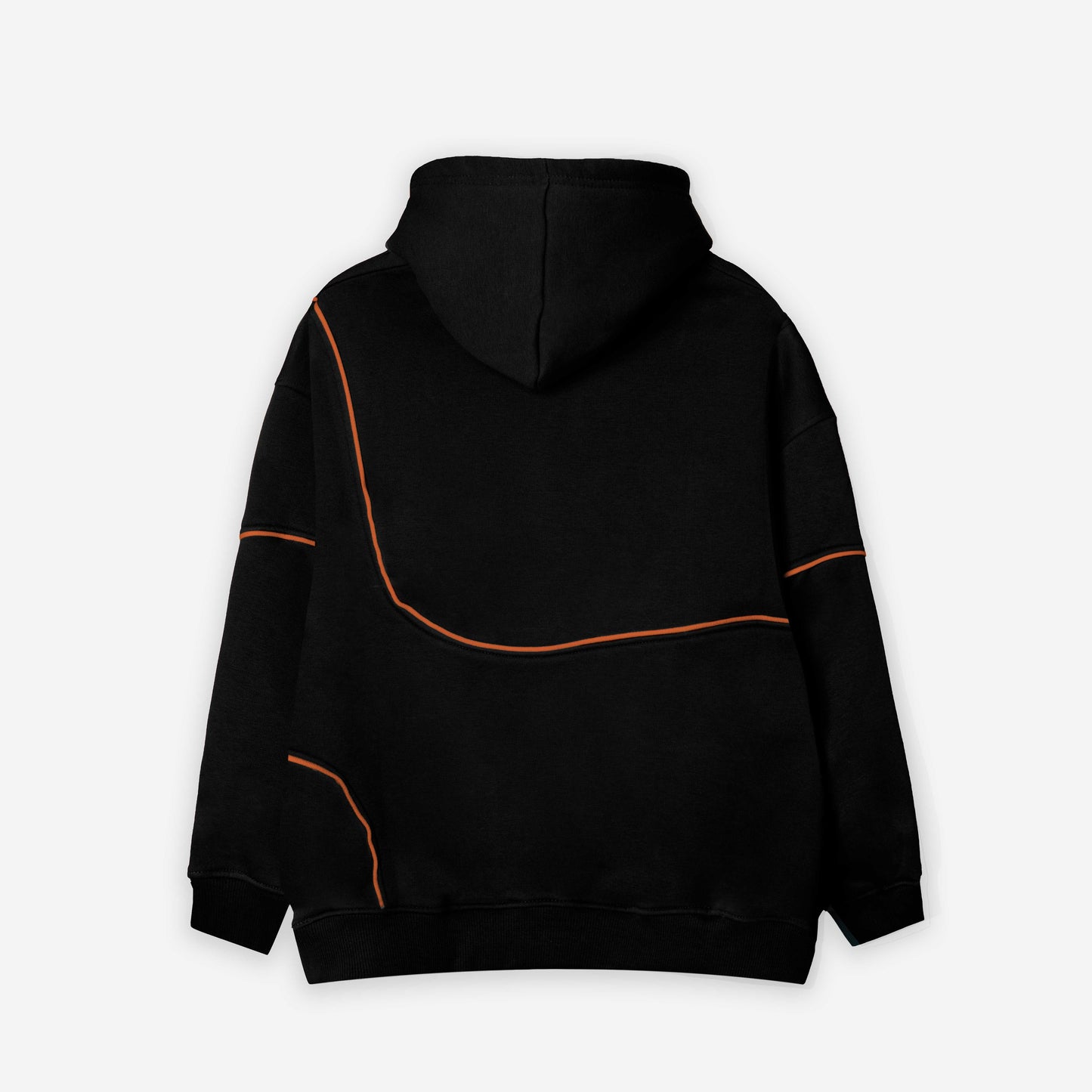 Waves Hoodie Set - Black