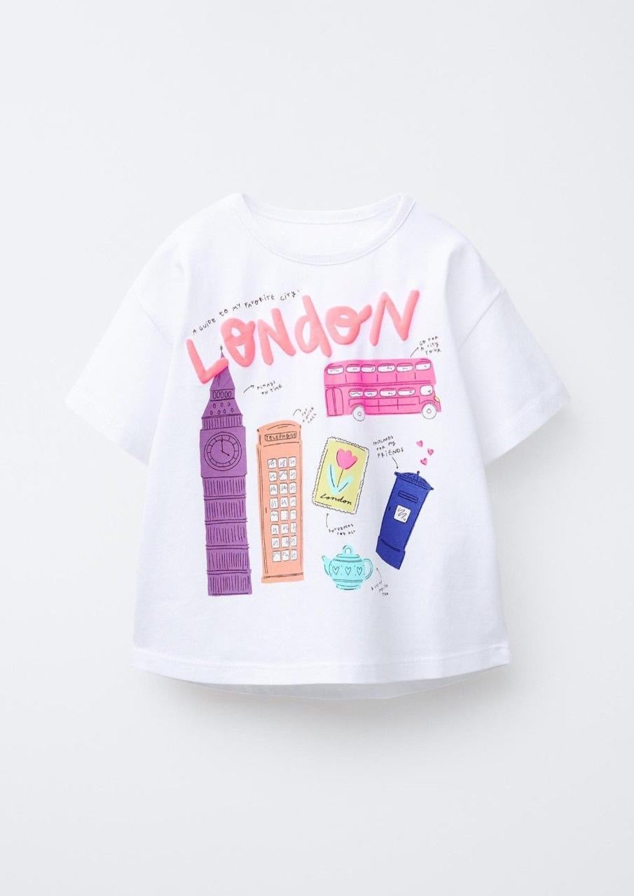 London Printed T-shirt.
