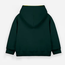 Load image into Gallery viewer, Piping Hoodie Set - Forest Green
