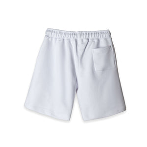 Textured Shorts - White