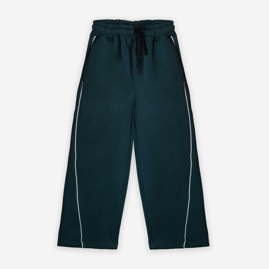 Baggy sweatpants Piping - Teal