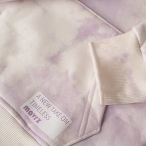 Tie-Dye Hoodie Set - Mauve