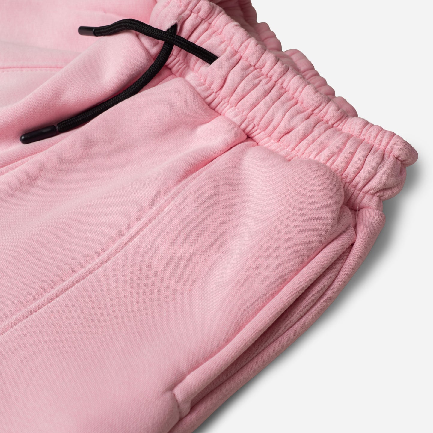 Cropped Hoodie Set - Pink