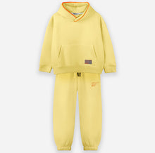 Load image into Gallery viewer, Piping Hoodie Set - Yellow
