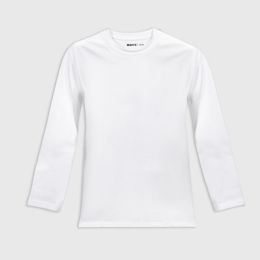 White Long sleeve undershirt