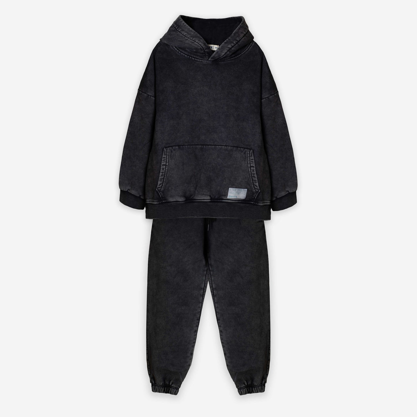 Stone Washed Hoodie Set
