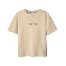Load image into Gallery viewer, Beige Over Size T-shirt
