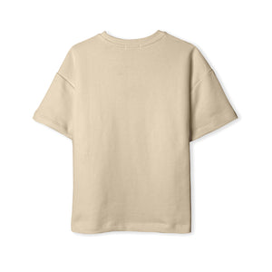 Beige Over Size T-shirt