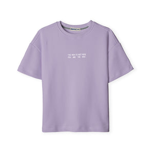 Mauve Over Size T-shirt