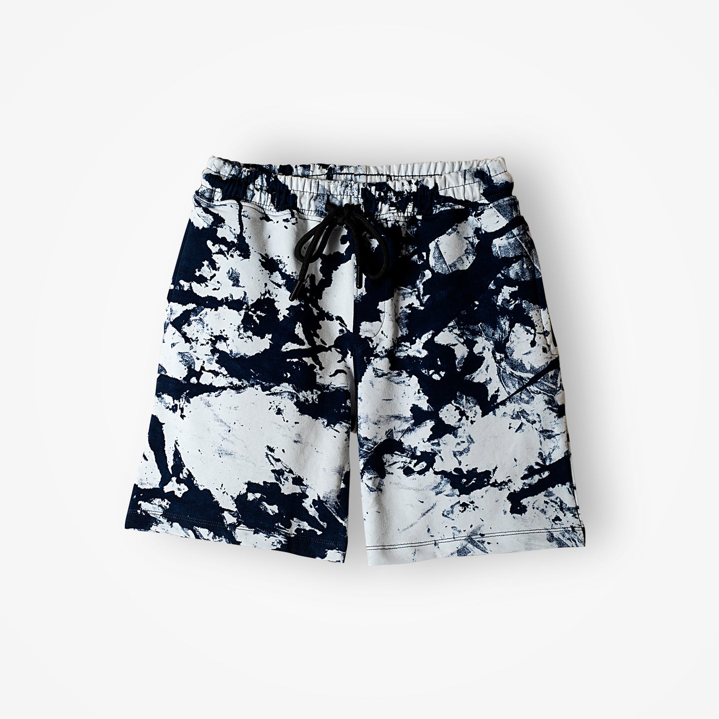 Tie-Dye Shorts -Navy Blue