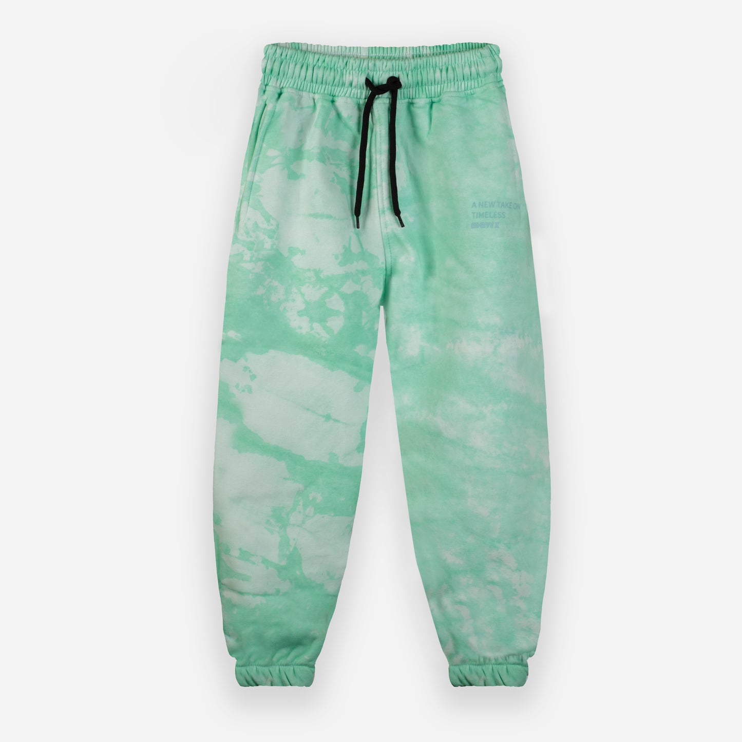 Tie-Dye Hoodie Set - Mint