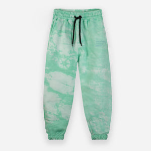 Tie-Dye Hoodie Set - Mint