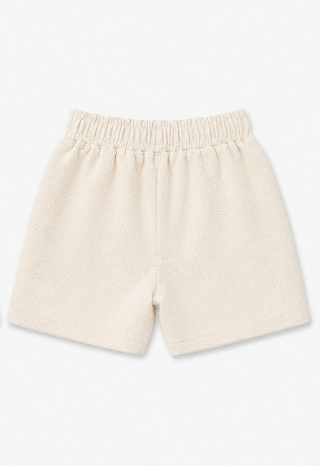 Linen Shorts - Beige