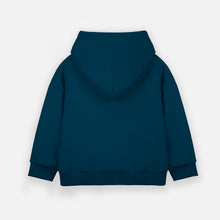 Load image into Gallery viewer, Plain piping hoodie teal
