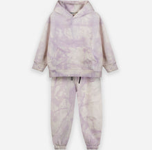 Load image into Gallery viewer, Tie-Dye Hoodie Set - Mauve
