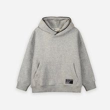 Load image into Gallery viewer, Plain Piping Hoodie - Grey
