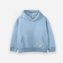 Load image into Gallery viewer, Piping Hoodie Set - Baby Blue
