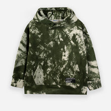 Load image into Gallery viewer, Tie-Dye Hoodie -Olive
