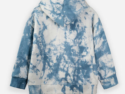 Tie-Dye Hoodie -Baby Blue