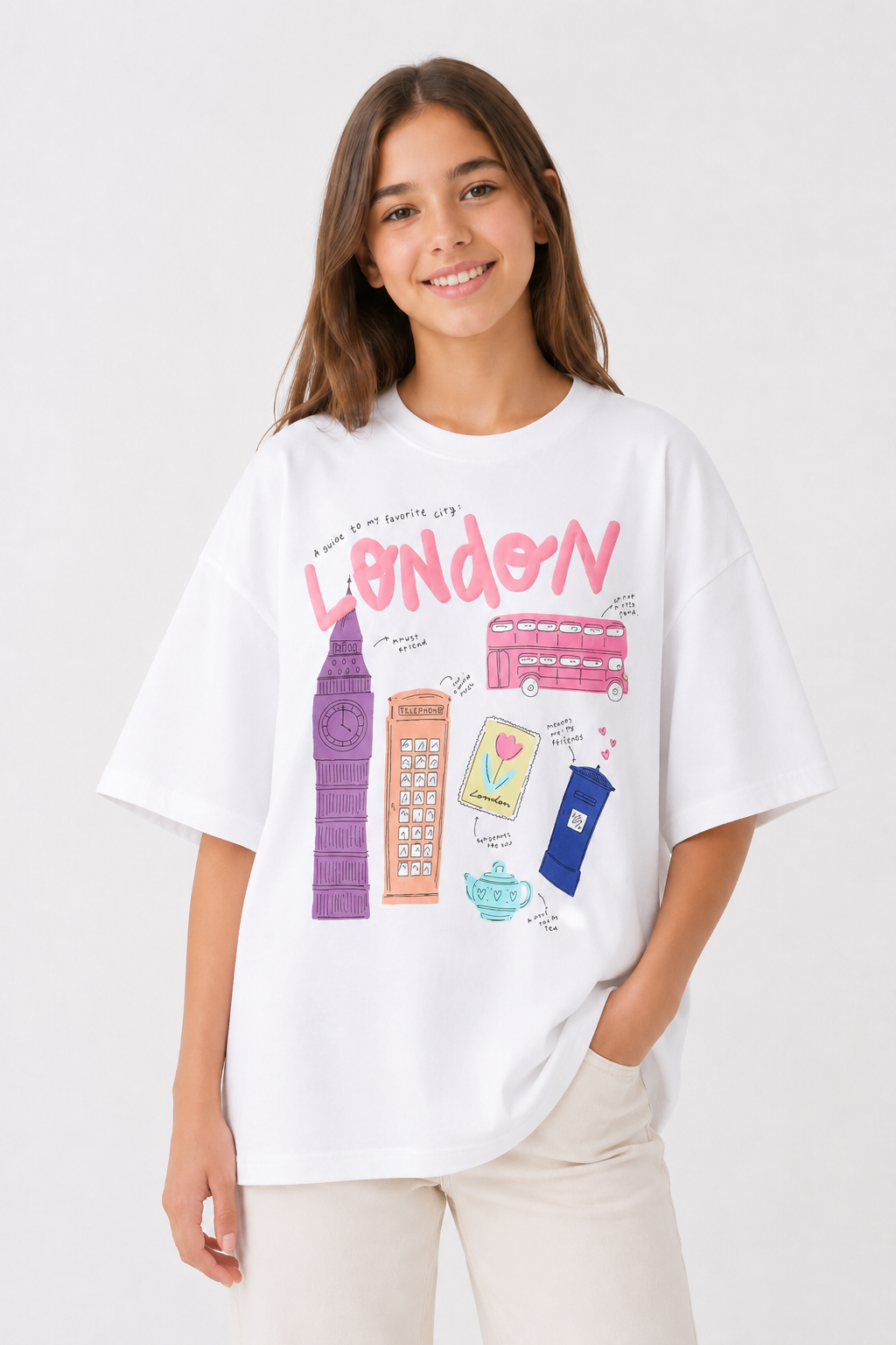 London Printed T-shirt.
