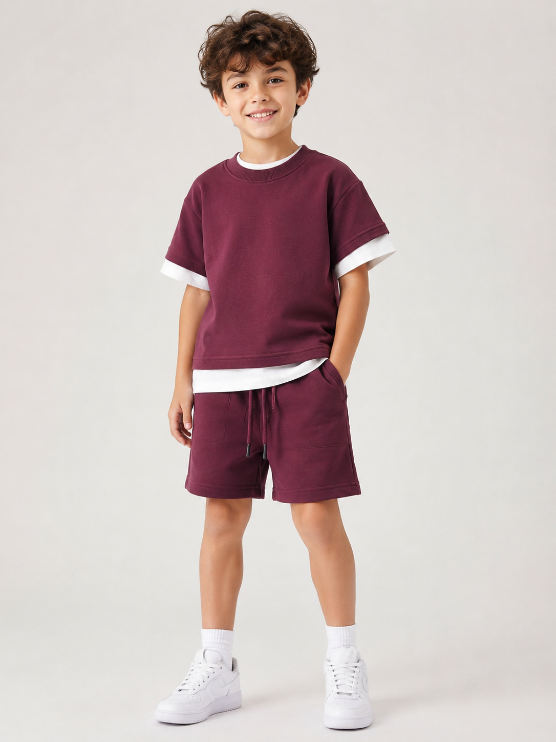 Game on Set - Burgundy