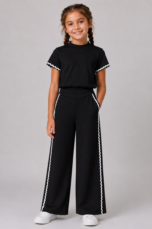 Girl's Comfort Set - Black